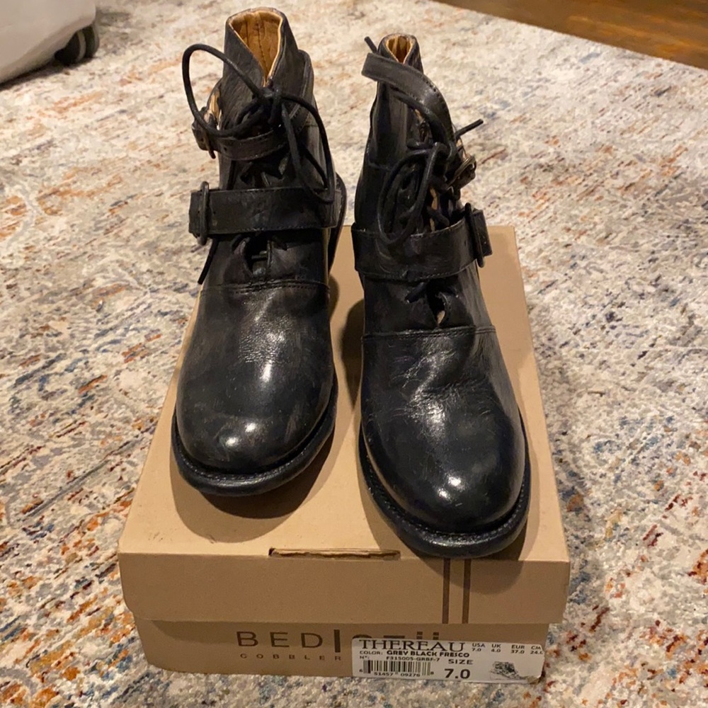 *RARE* Bed Stu Free People Thereau Wedge boot Sz7